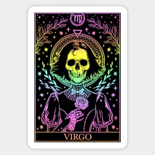 Zodiac sign tarot card Virgo Magnet